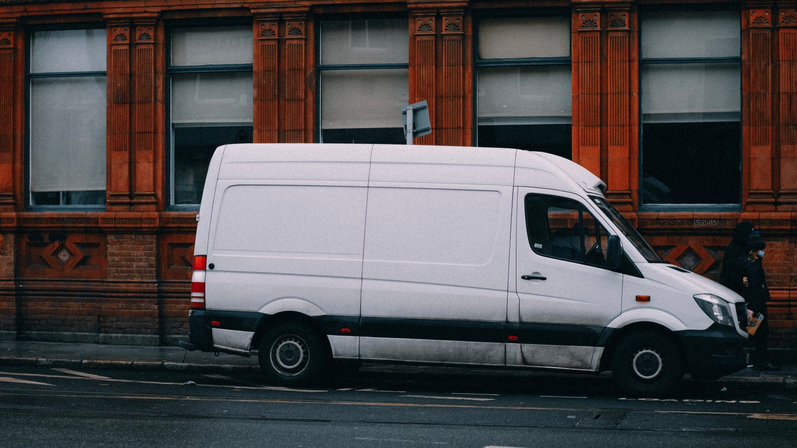 Service van on the road for 24/7 emergency HVAC calls